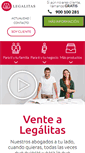 Mobile Screenshot of legalitas.com